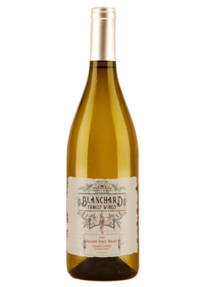 2018 Chardonnay white wine Blanchard Family Wines