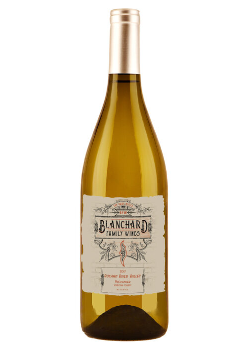 Russian River Valley Viognier Blanchard Family Wines white wine