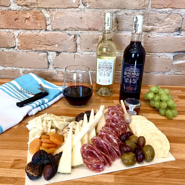Cheese Meat Board & Blanchard Family Wines Partnership